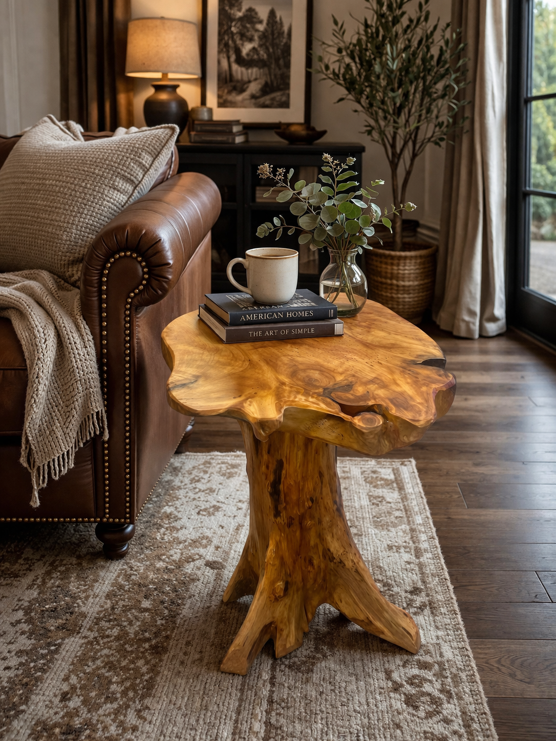Cedar Root Side Table